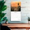Timeless Buddha | 2026 12 x 24 Inch (Hanging) Monthly Square Wall Calendar | Plastic-Free
